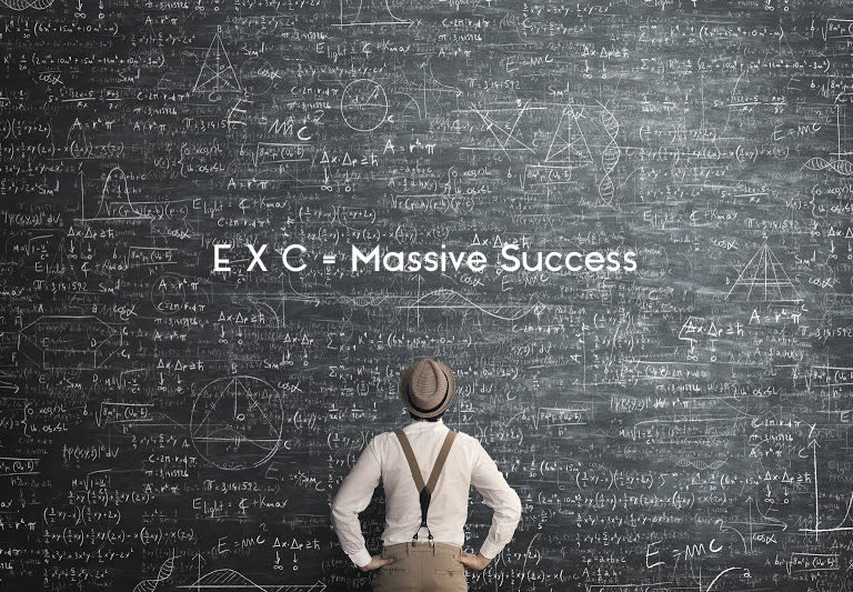 Man Solving A Problem