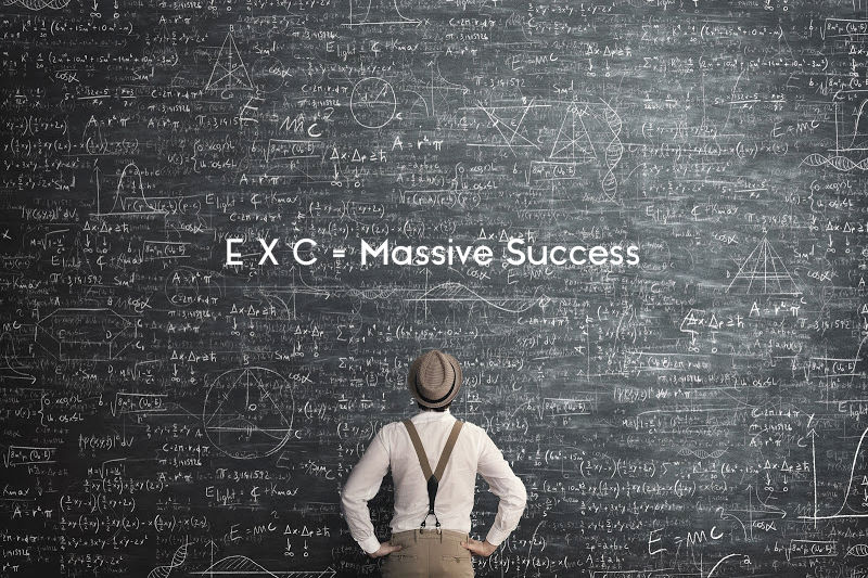 Man Solving A Problem